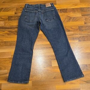 Levi 550 Relaxed Fit Bootcut Classic Blue Denim Women's Jeans